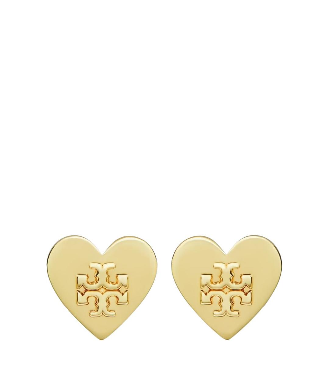 TORY BURCH Золотые металлические серьги, фото 3