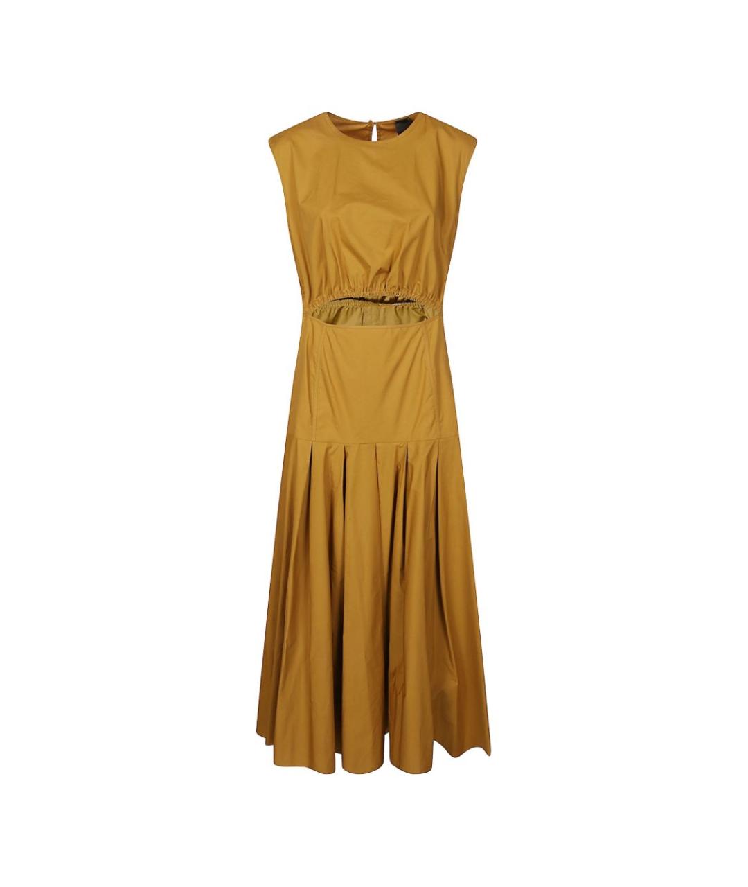 PINKO Коричневое повседневное платье, фото 1