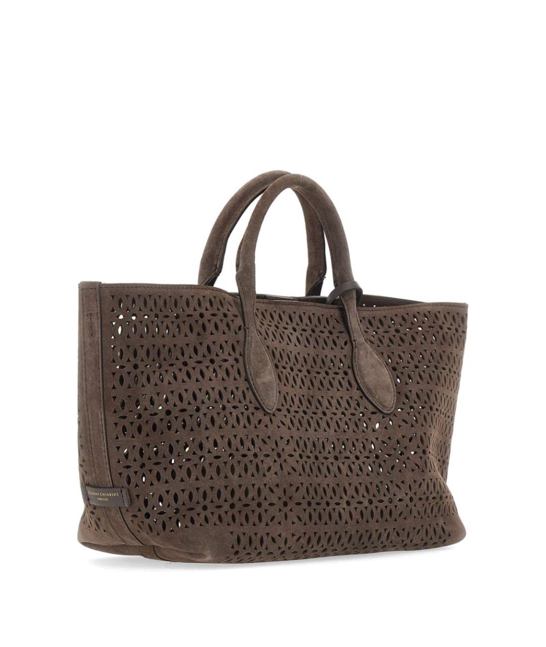 Gianni Chiarini Коричневая сумка тоут, фото 5