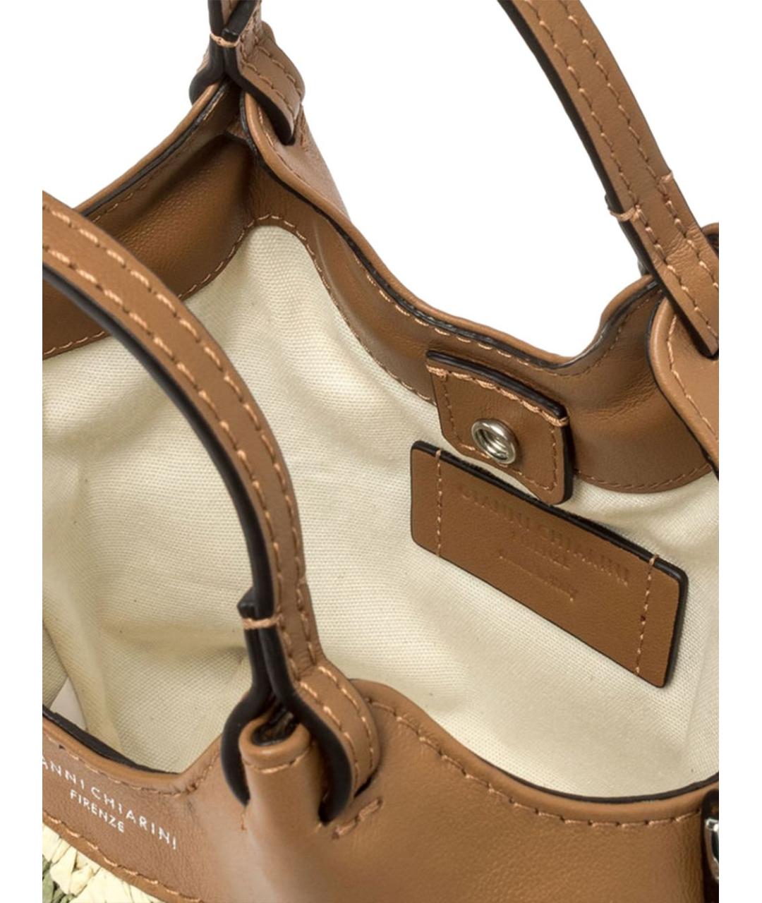 Gianni Chiarini Мульти пелетеная сумка тоут, фото 5