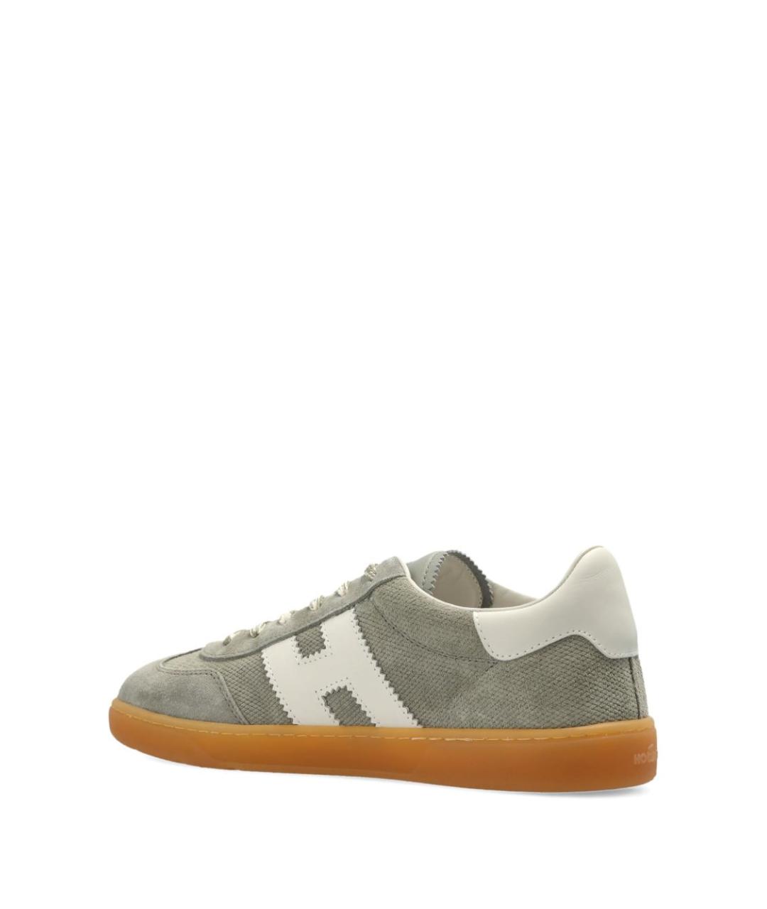 HOGAN Серые замшевые кроссовки, фото 5