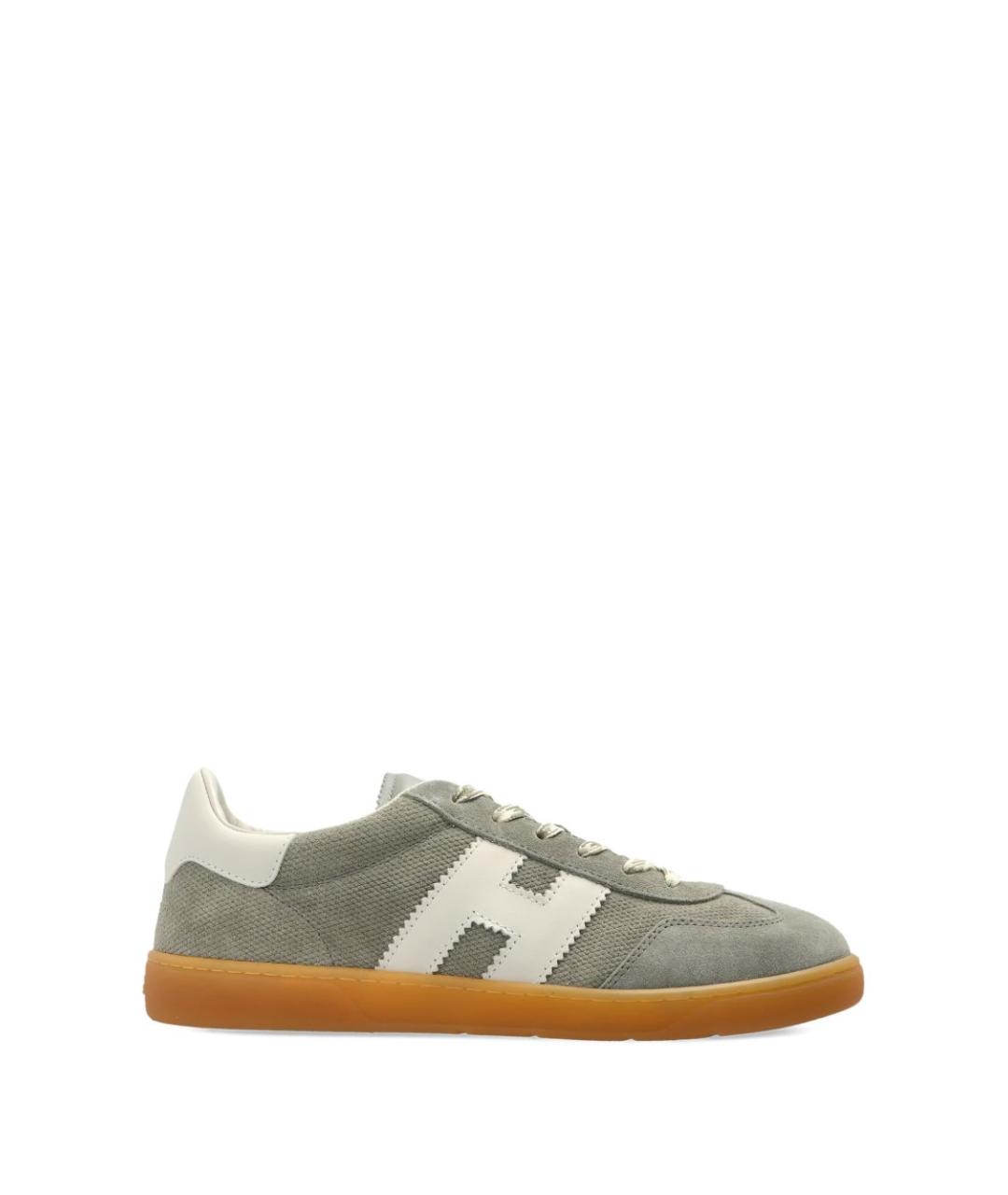 HOGAN Серые замшевые кроссовки, фото 7