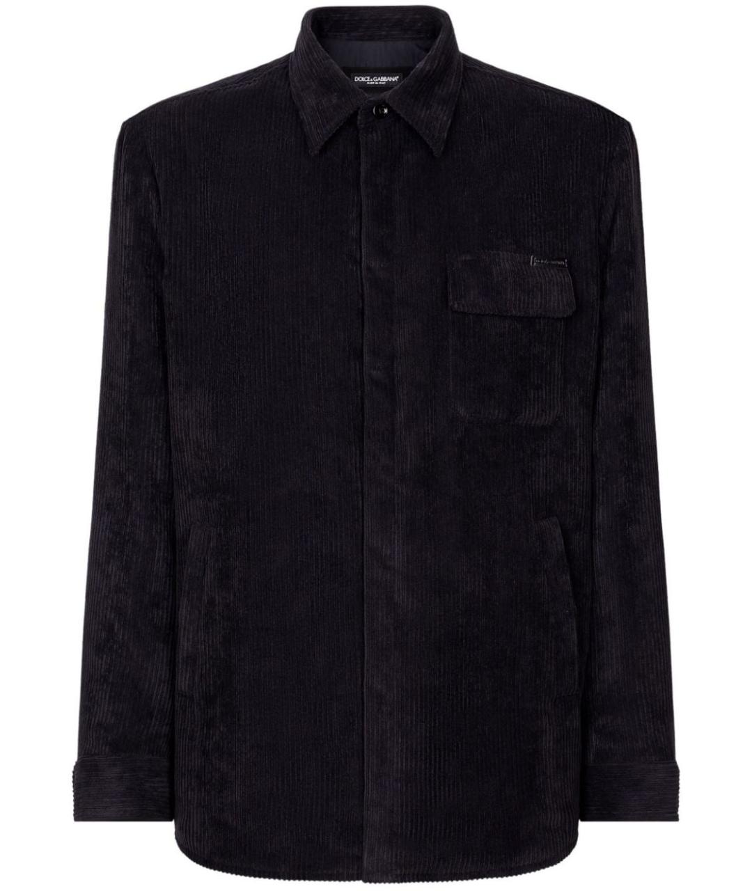 DOLCE&GABBANA Черная кэжуал рубашка, фото 1