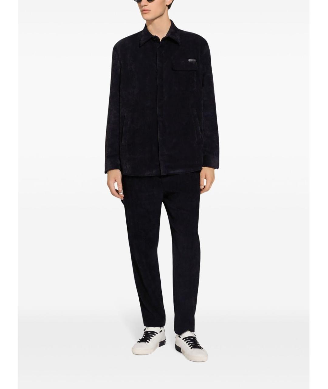 DOLCE&GABBANA Черная кэжуал рубашка, фото 2