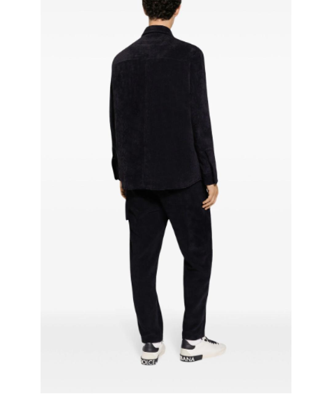 DOLCE&GABBANA Черная кэжуал рубашка, фото 3