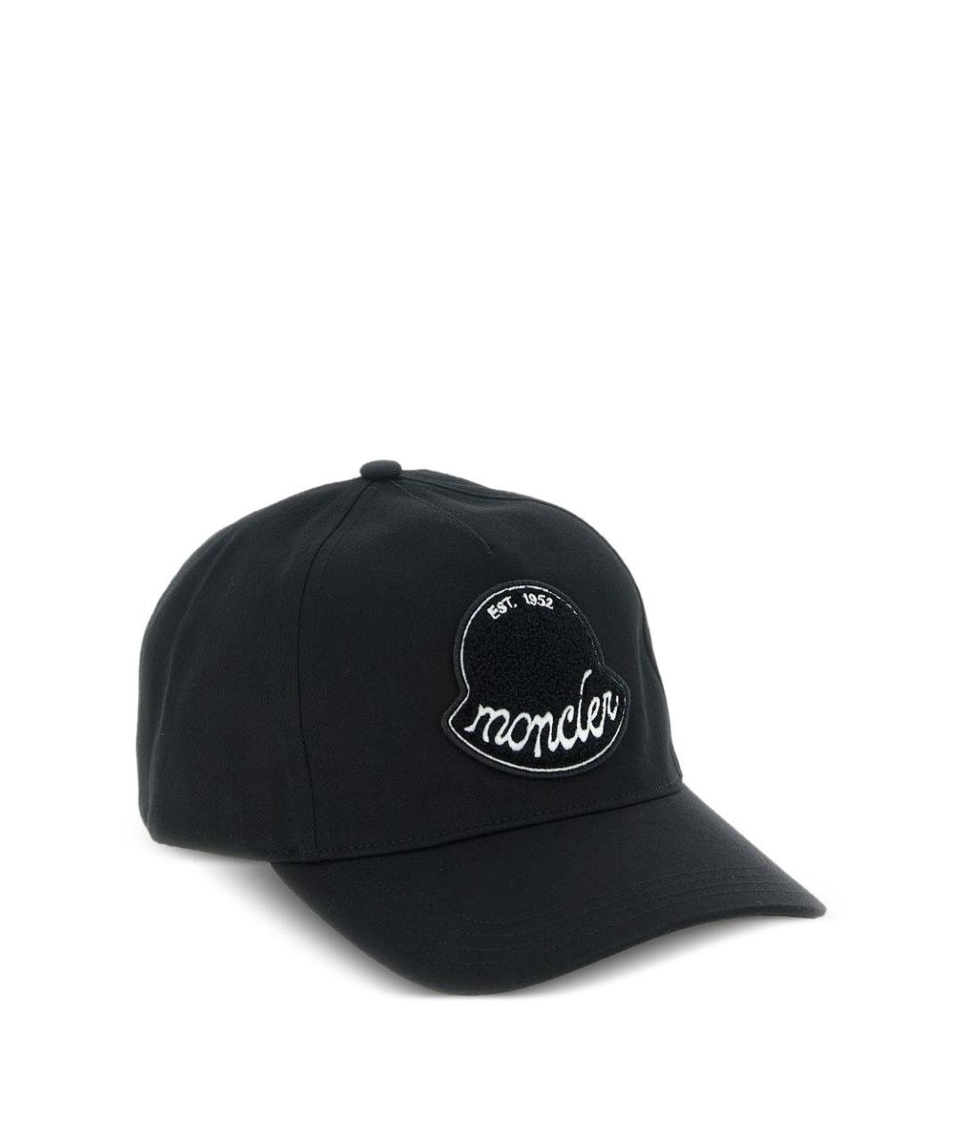MONCLER Черная кепка/бейсболка, фото 2