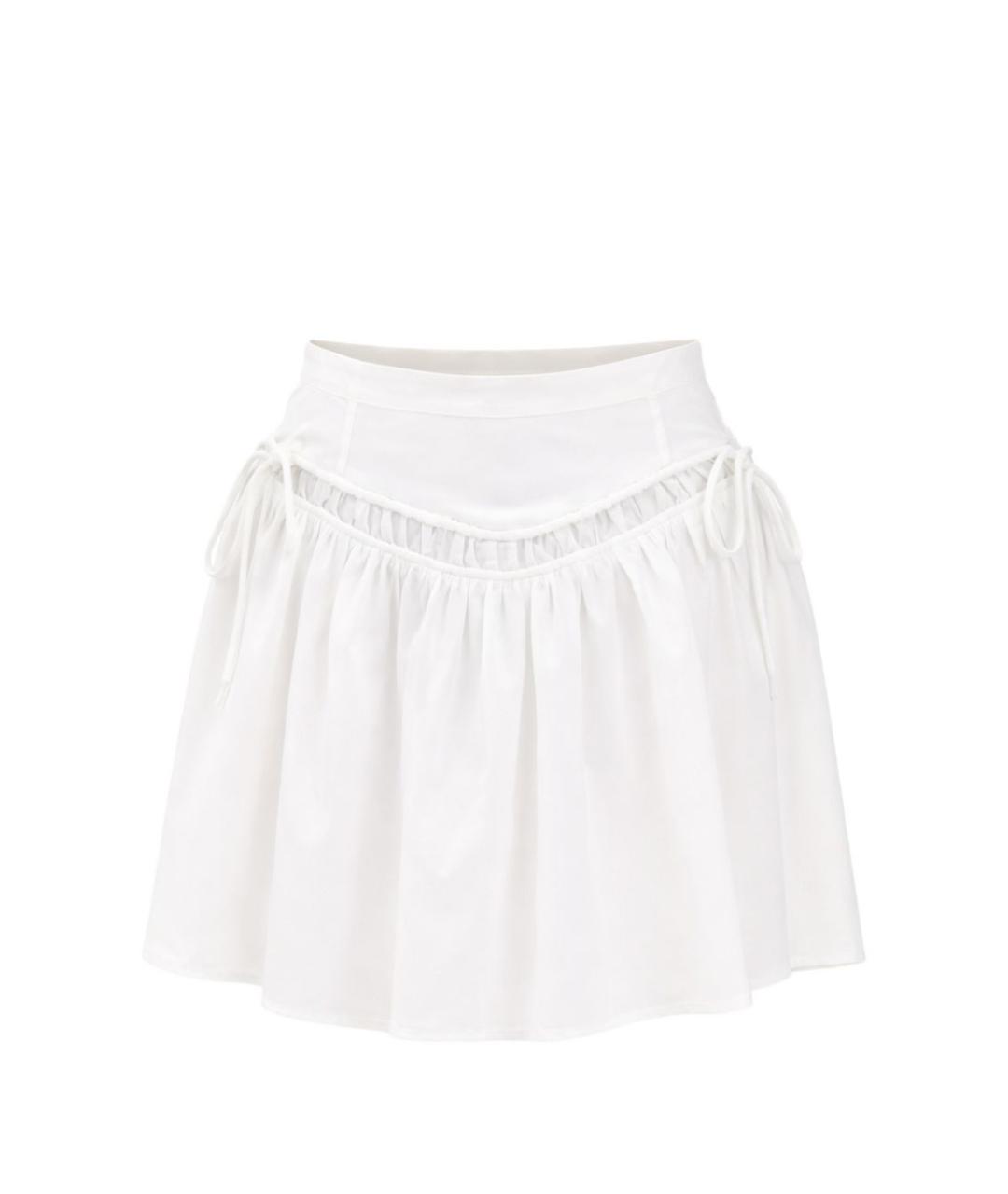 PINKO Белая юбка миди, фото 1