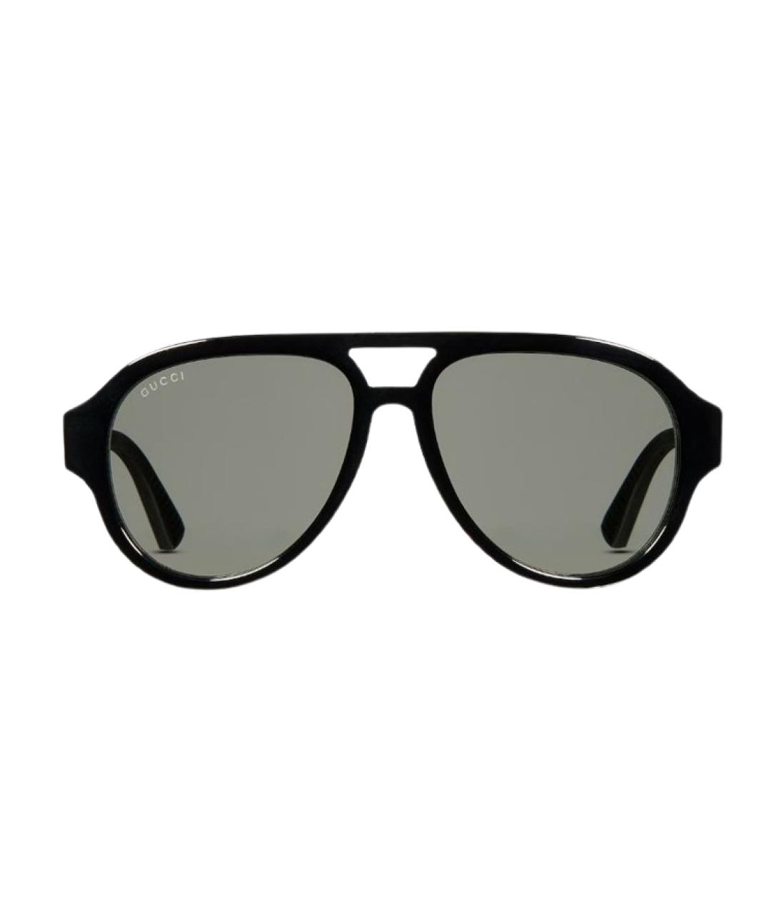 GUCCI Черные солнцезащитные очки, фото 1