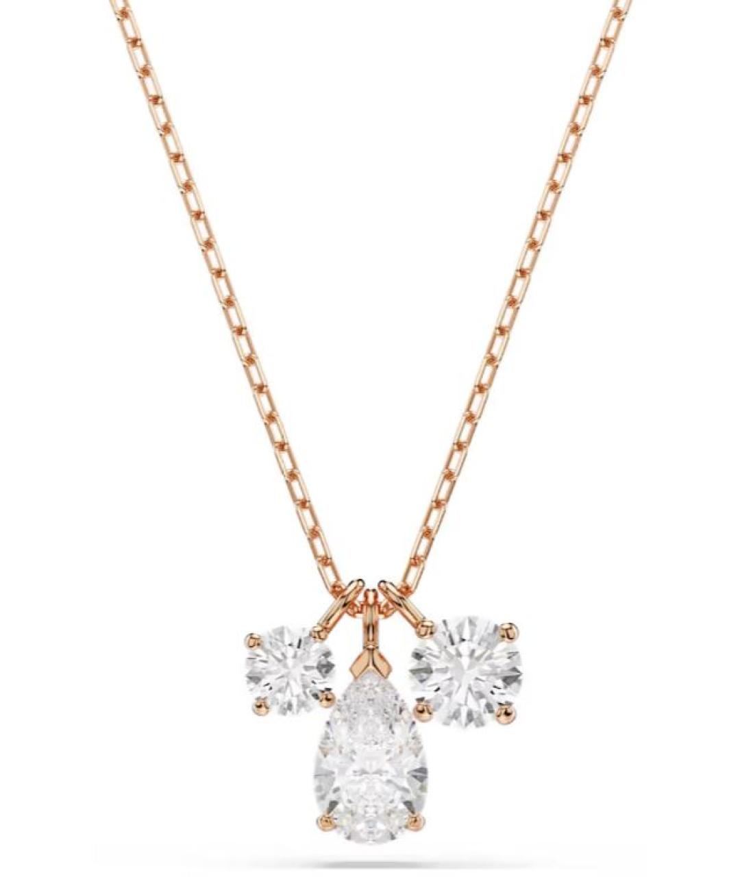 SWAROVSKI Золотая металлическая подвеска, фото 1