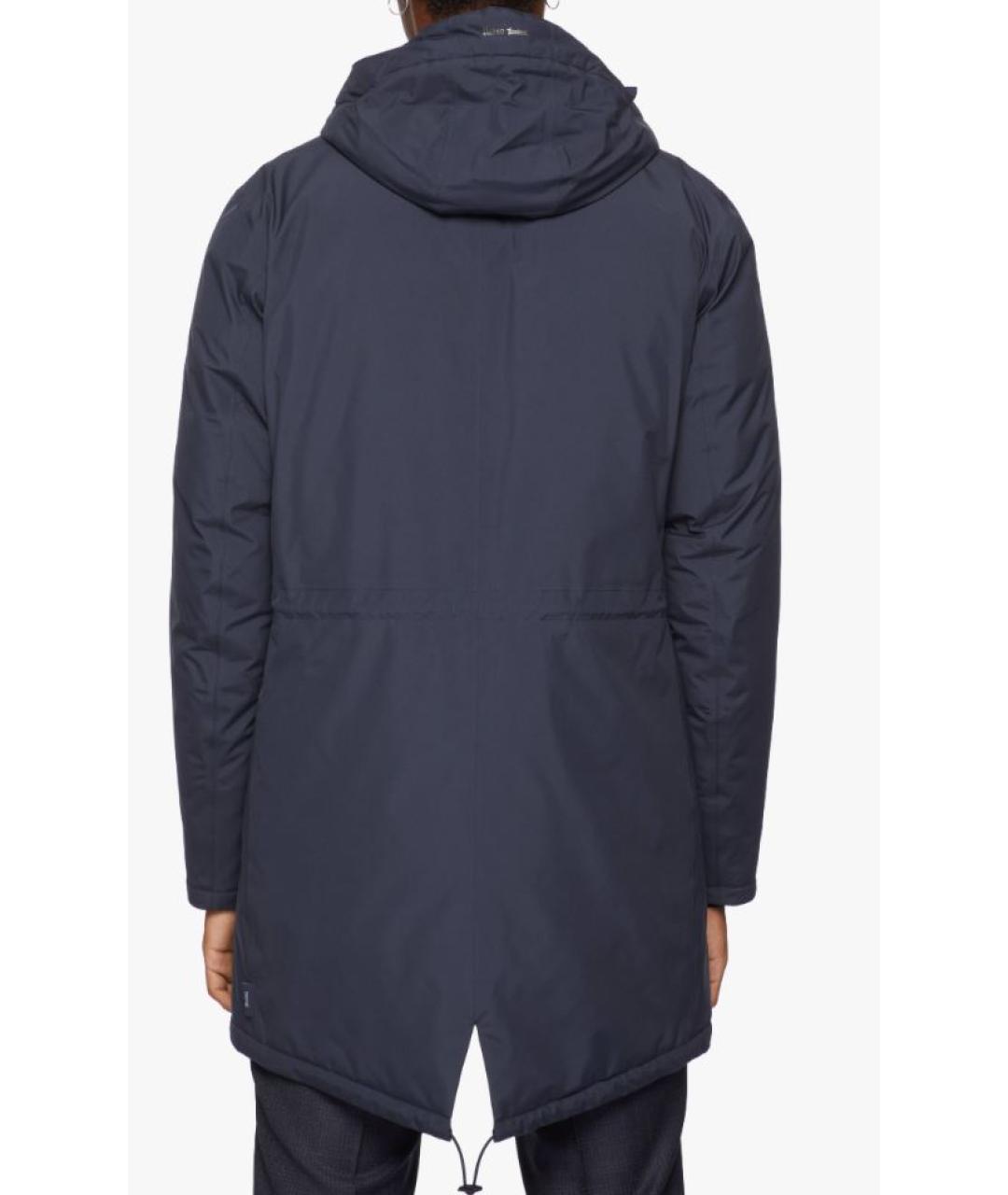HERNO Синее пальто, фото 2