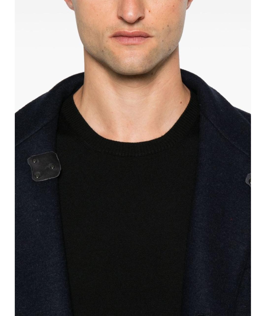 FAY Черный шерстяной джемпер / свитер, фото 6