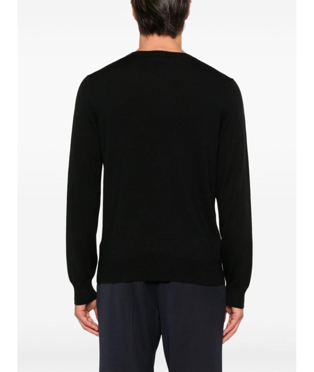 FAY Черный шерстяной джемпер / свитер, фото 3