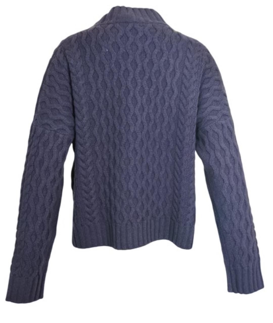 WEEKEND MAX MARA Темно-синий шерстяной джемпер / свитер, фото 2