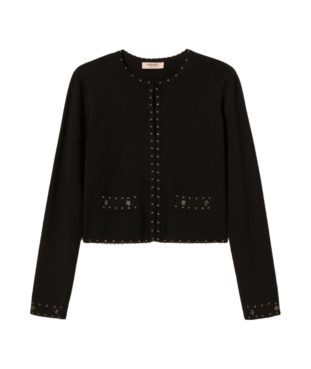 TWIN-SET Черный жакет/пиджак, фото 1