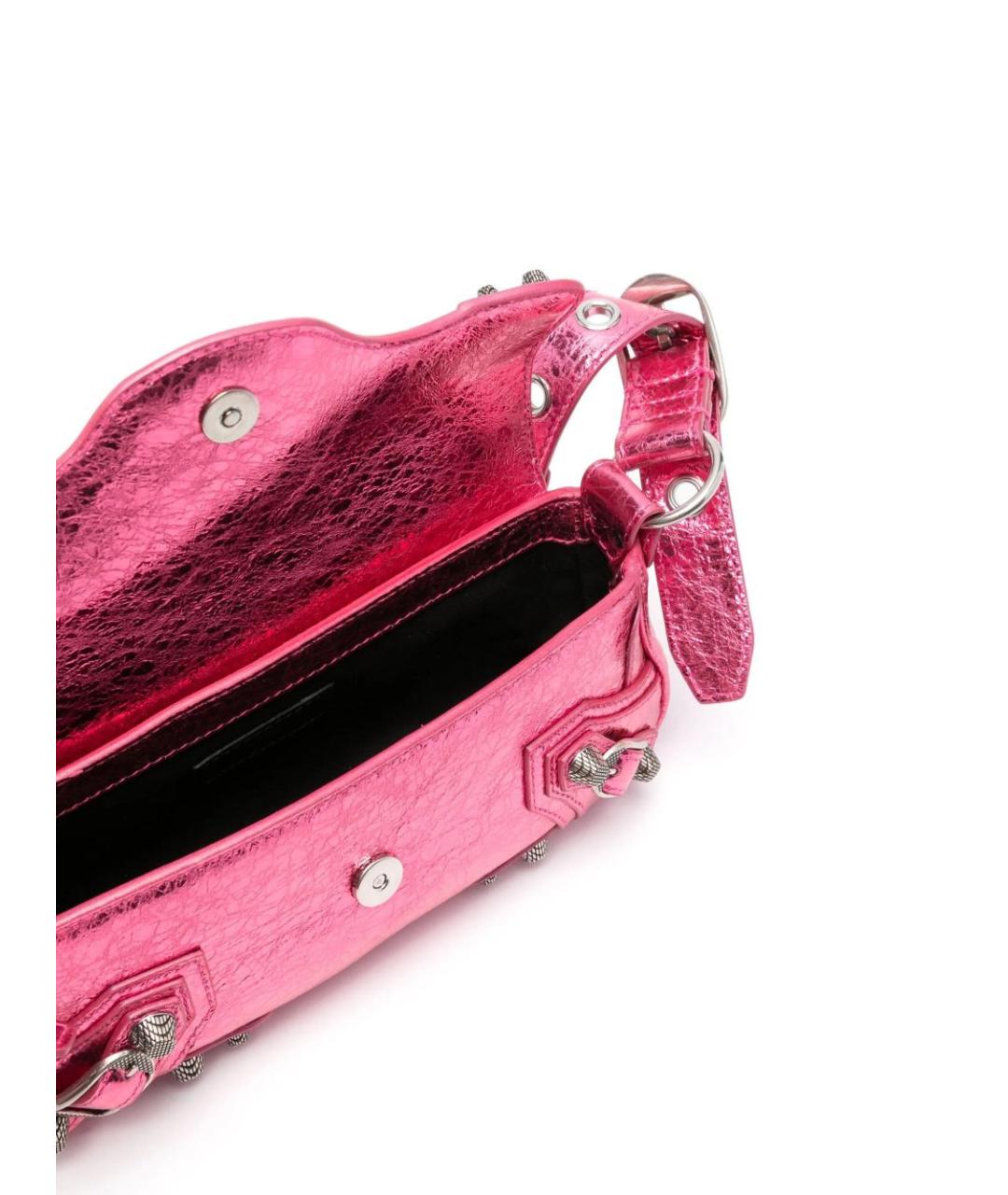 BALENCIAGA Розовая сумка через плечо, фото 7