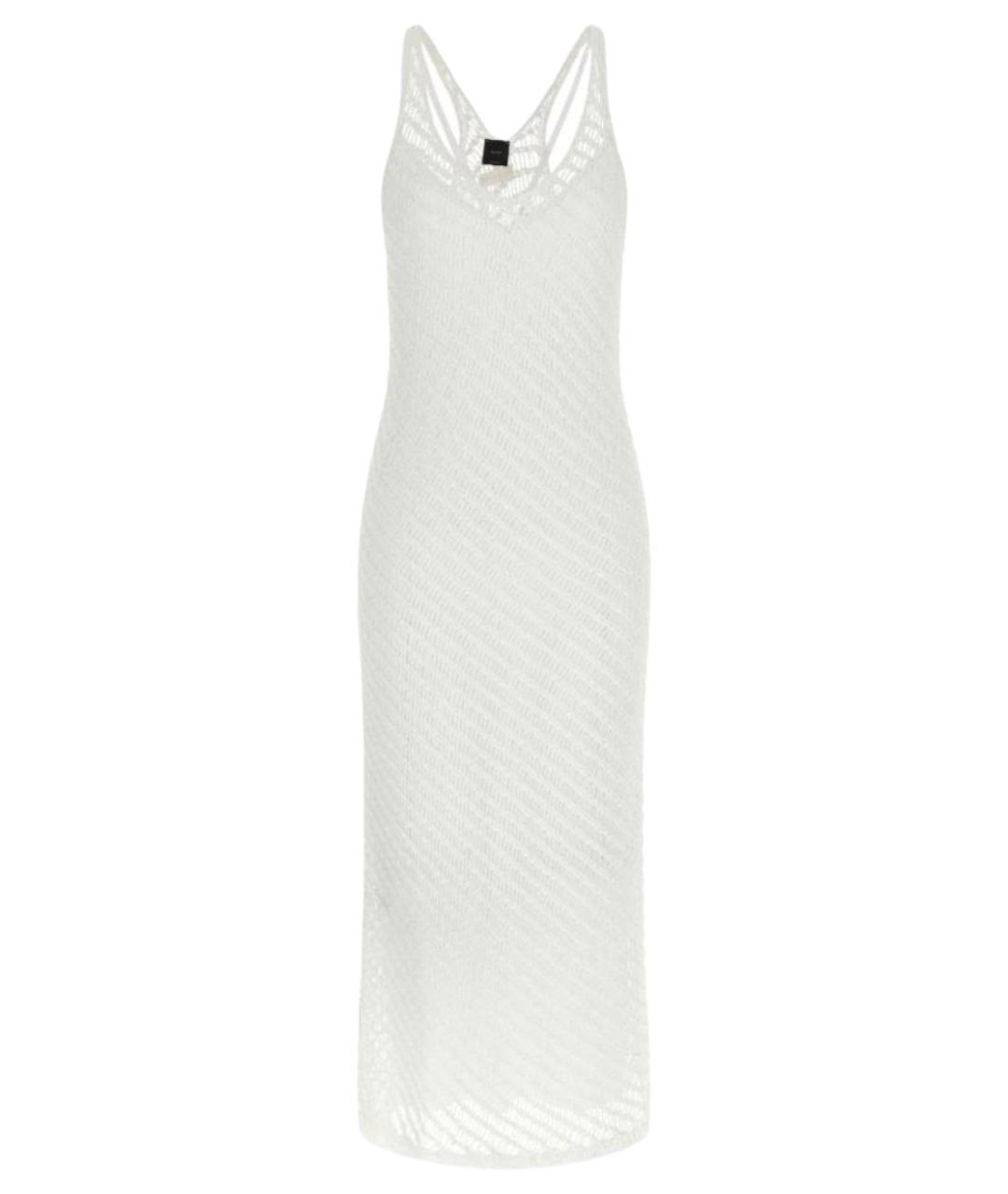 PINKO Белое полиэстеровое повседневное платье, фото 1