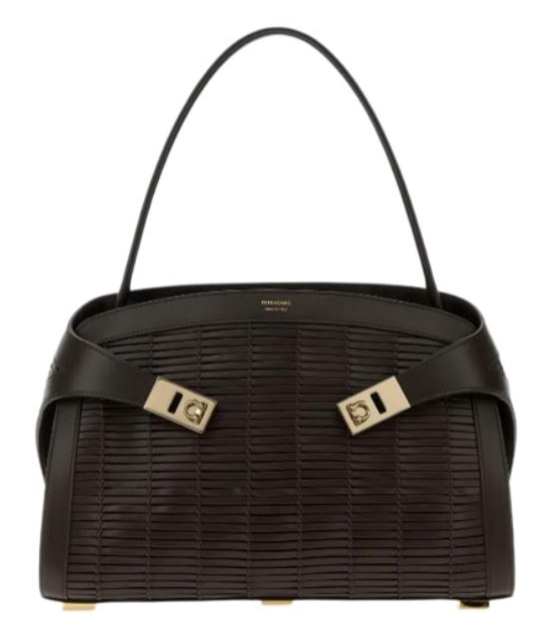 FERRAGAMO Коричневая сумка тоут, фото 1
