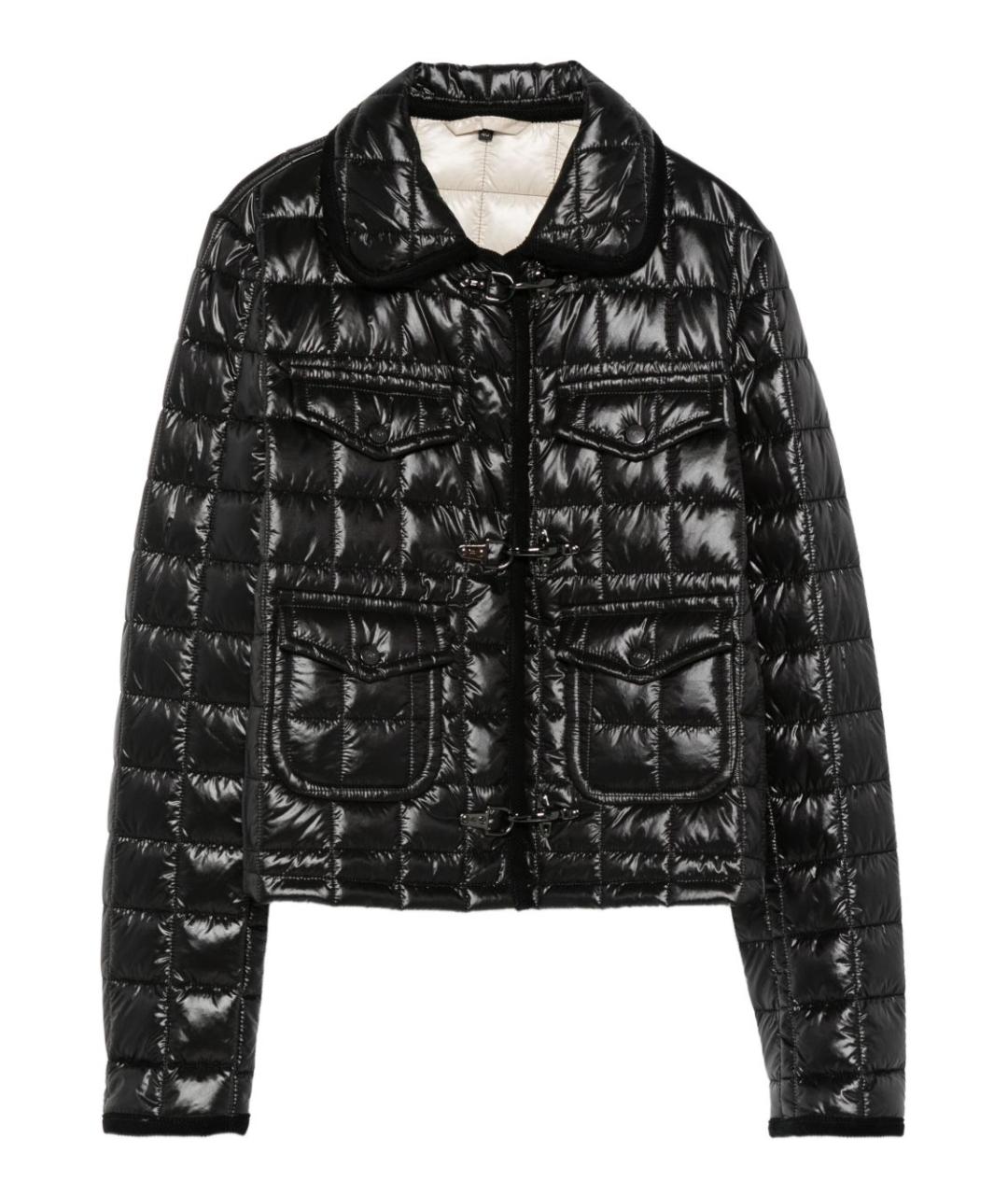 FAY Черная полиамидовая куртка, фото 1