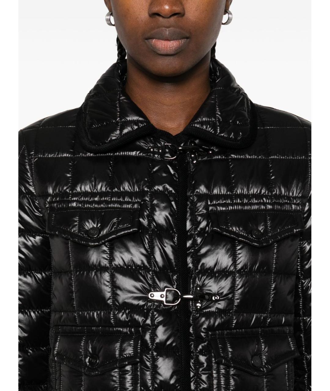 FAY Черная полиамидовая куртка, фото 4