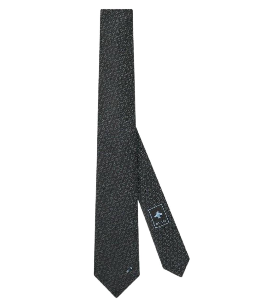 GUCCI Черный галстук, фото 1