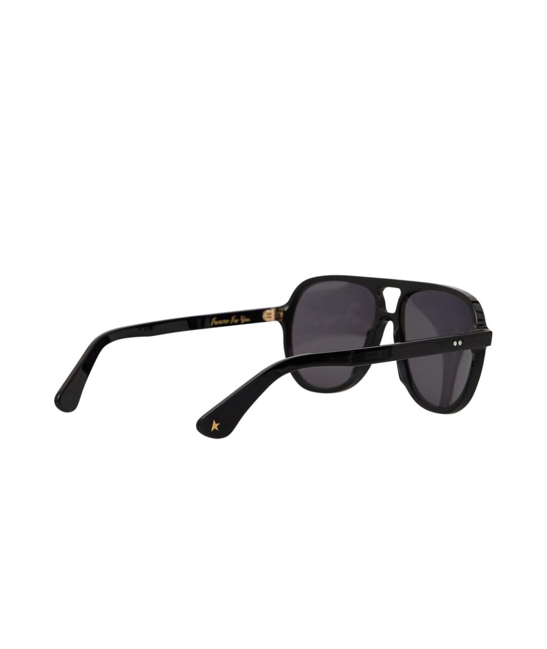 GOLDEN GOOSE DELUXE BRAND Черные солнцезащитные очки, фото 4