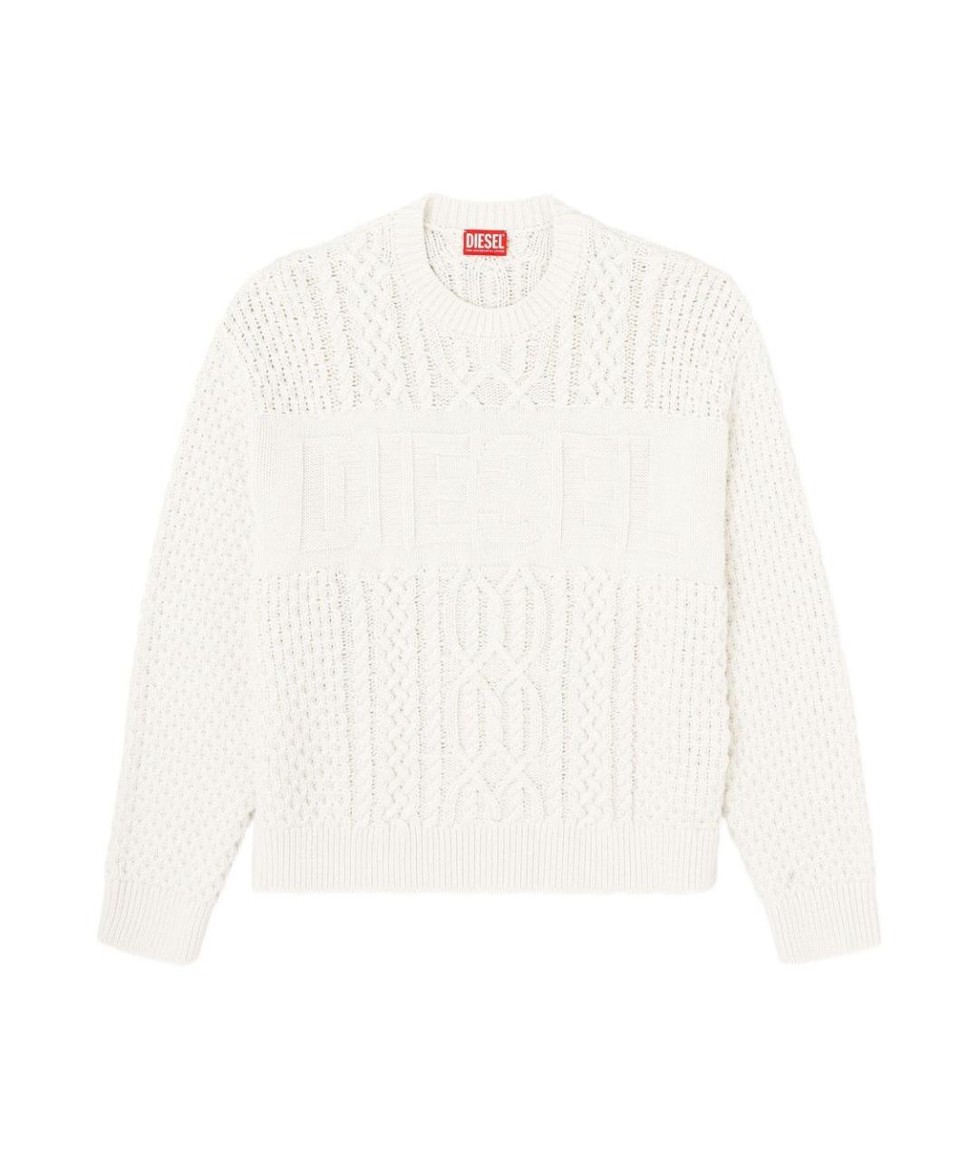 DIESEL Белый джемпер / свитер, фото 1
