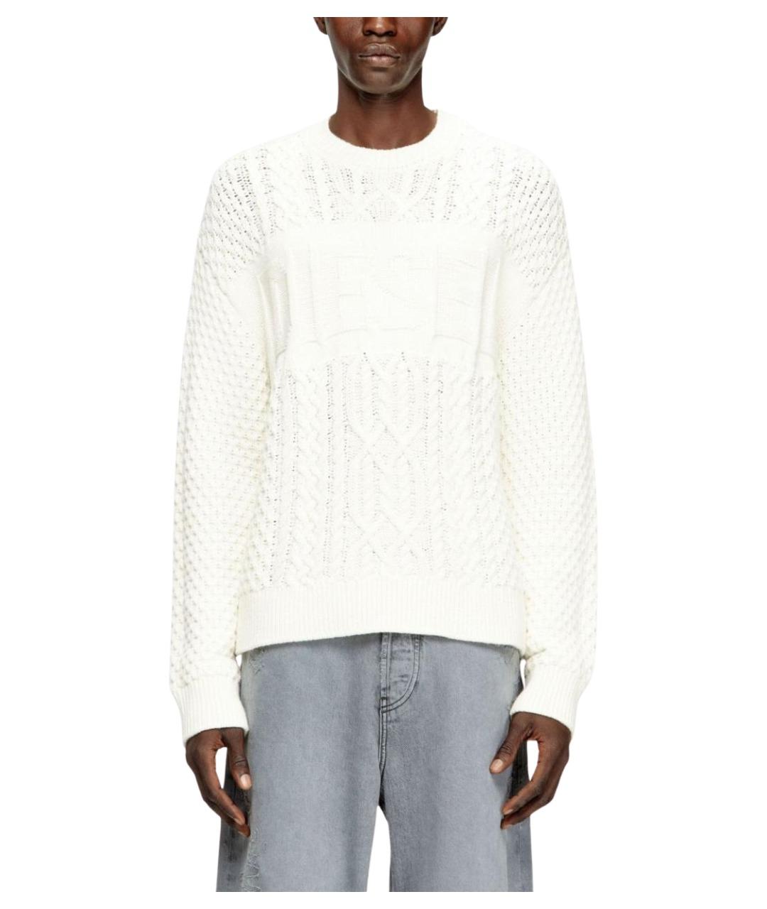 DIESEL Белый джемпер / свитер, фото 2