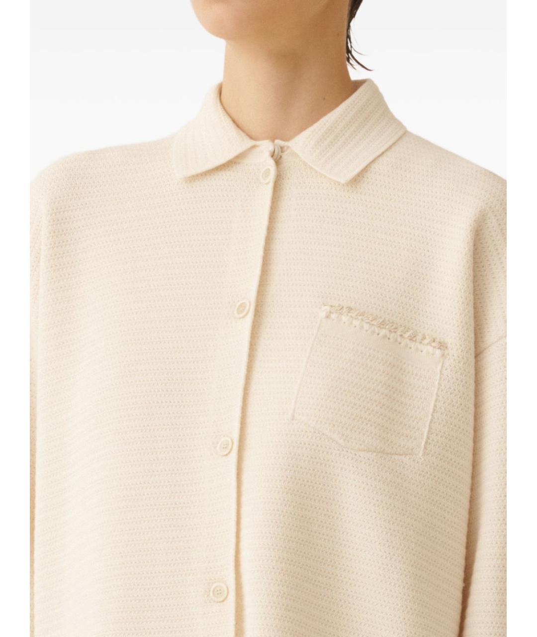 FABIANA FILIPPI Бежевая рубашка, фото 5