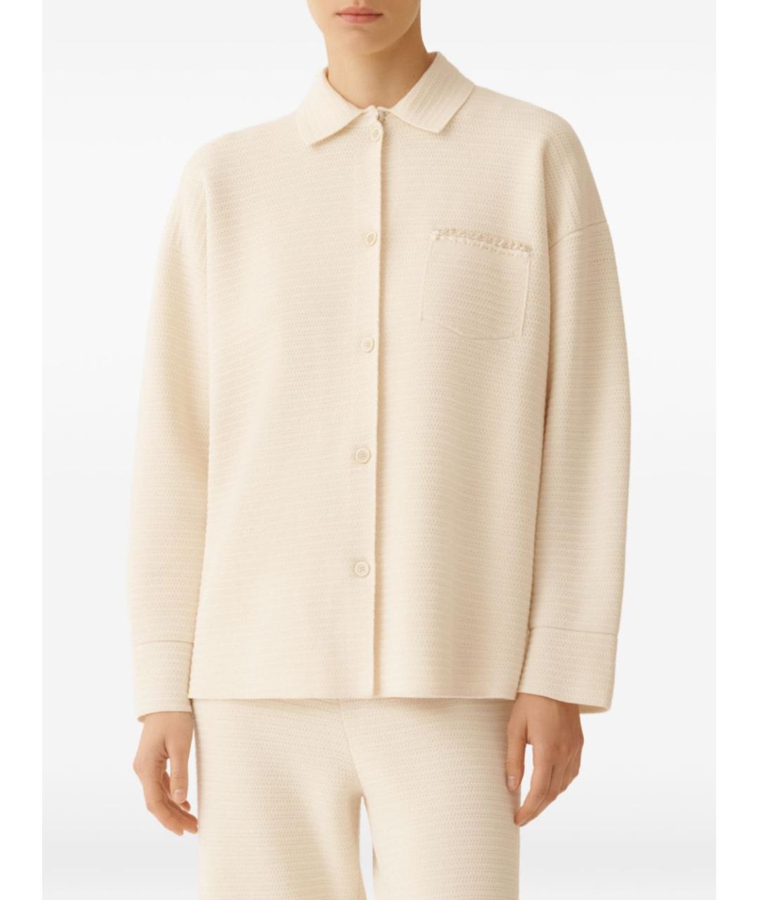 FABIANA FILIPPI Бежевая рубашка, фото 4