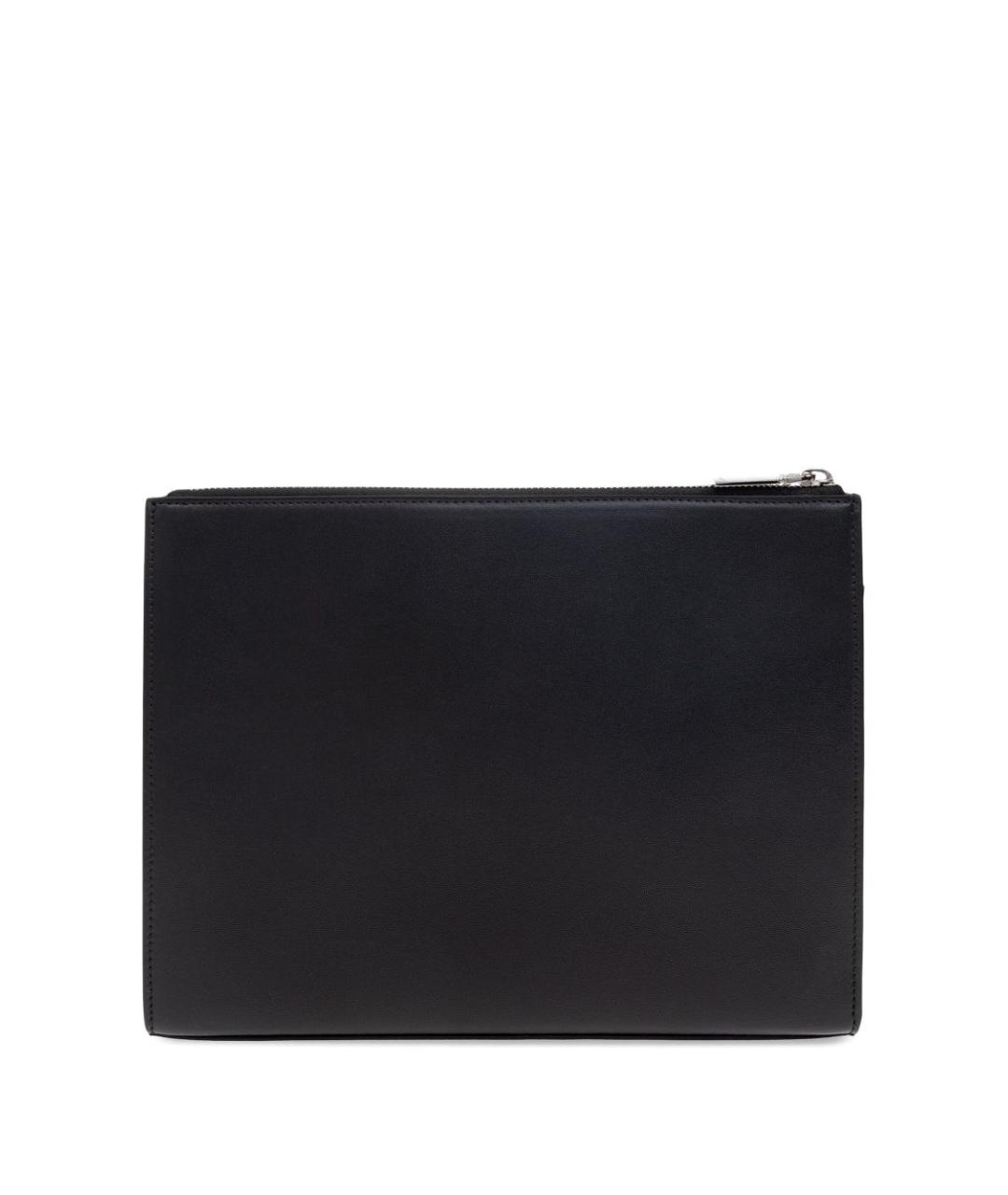 ALEXANDER MCQUEEN Черная кожаная папка для документов, фото 6