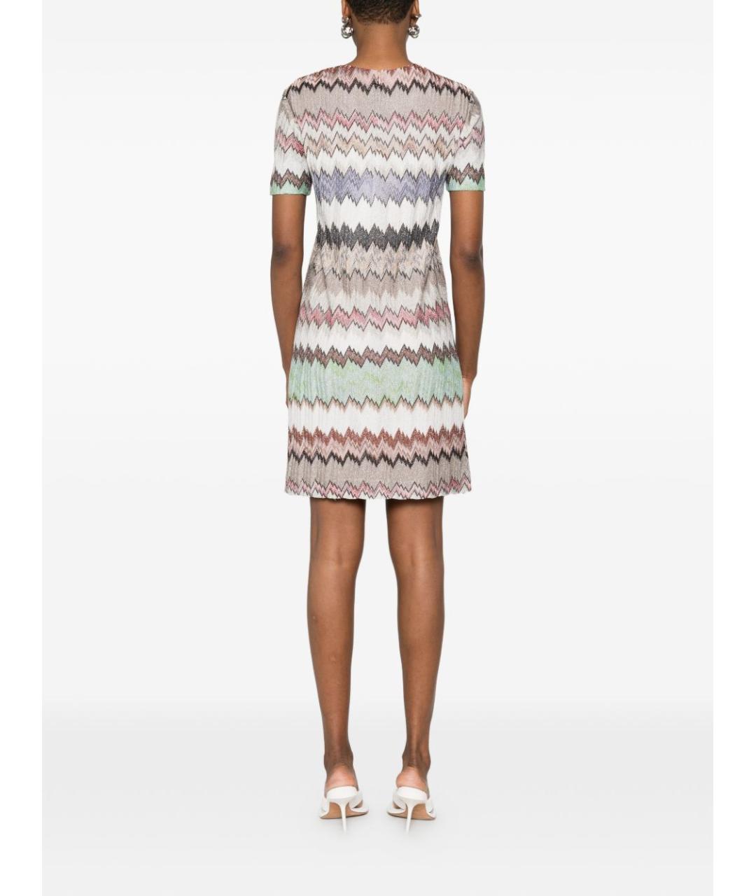MISSONI Мульти вискозное повседневное платье, фото 2