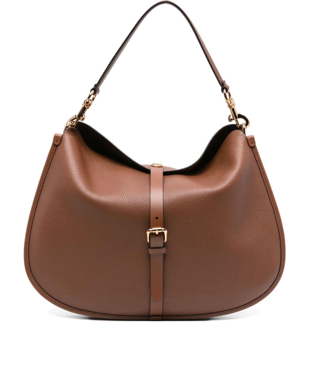 ETRO Коричневая кожаная сумка тоут, фото 1