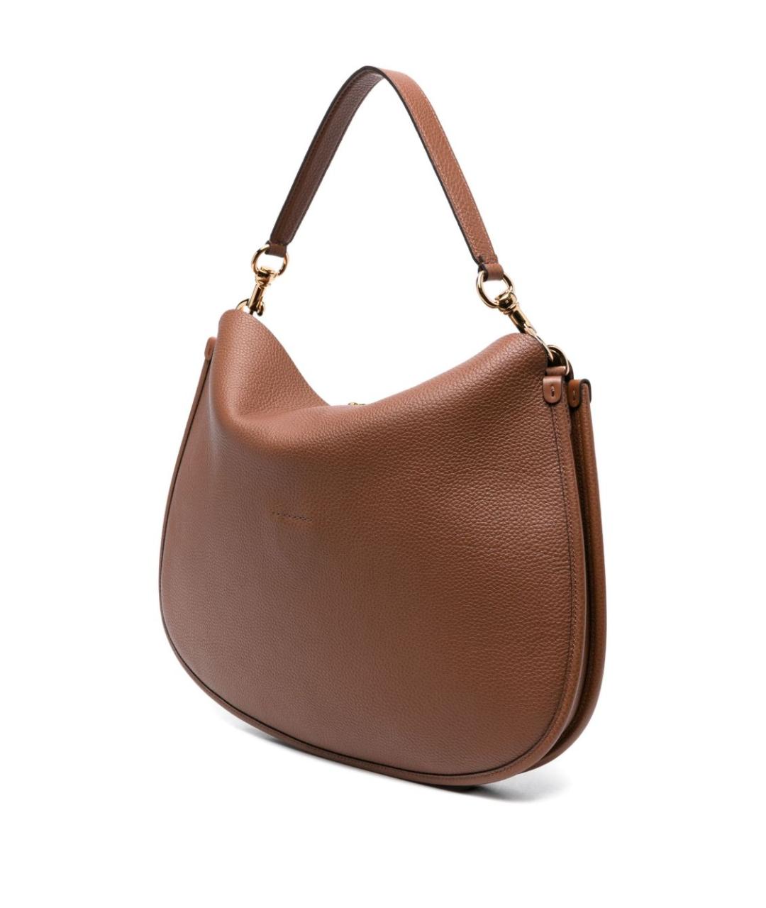 ETRO Коричневая кожаная сумка тоут, фото 3