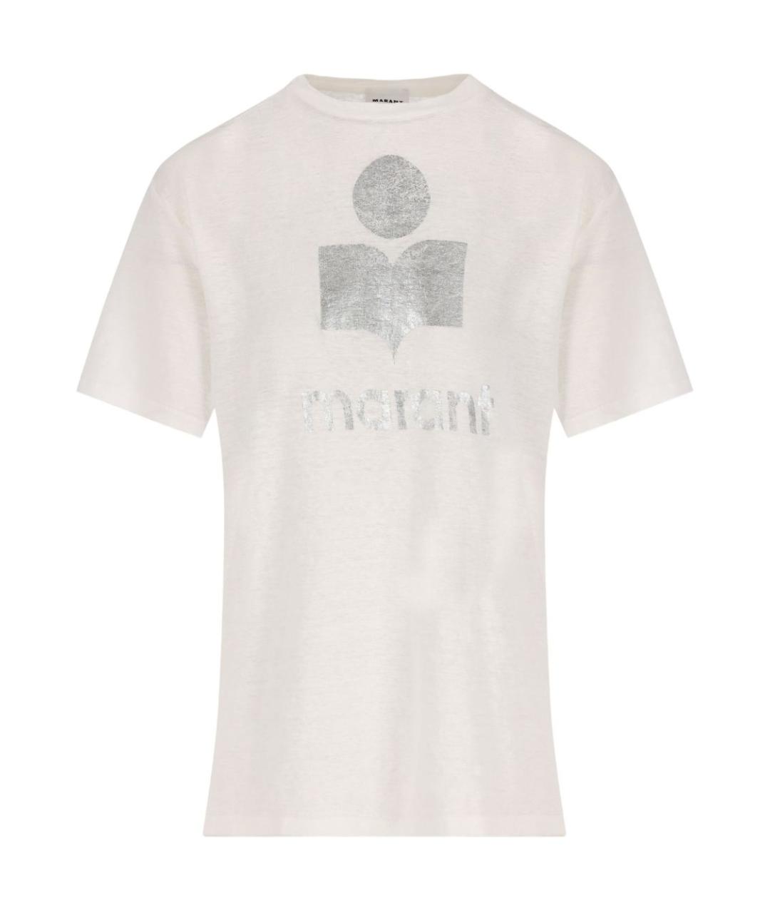 ISABEL MARANT Белая хлопковая футболка, фото 1