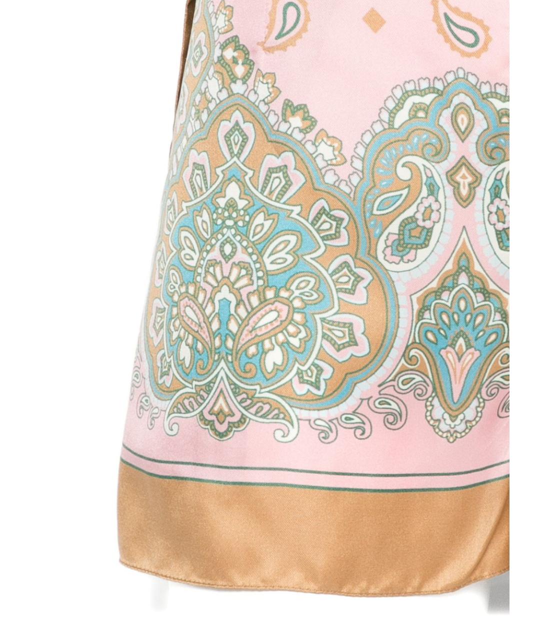 PINKO Розовые вискозные шорты, фото 2