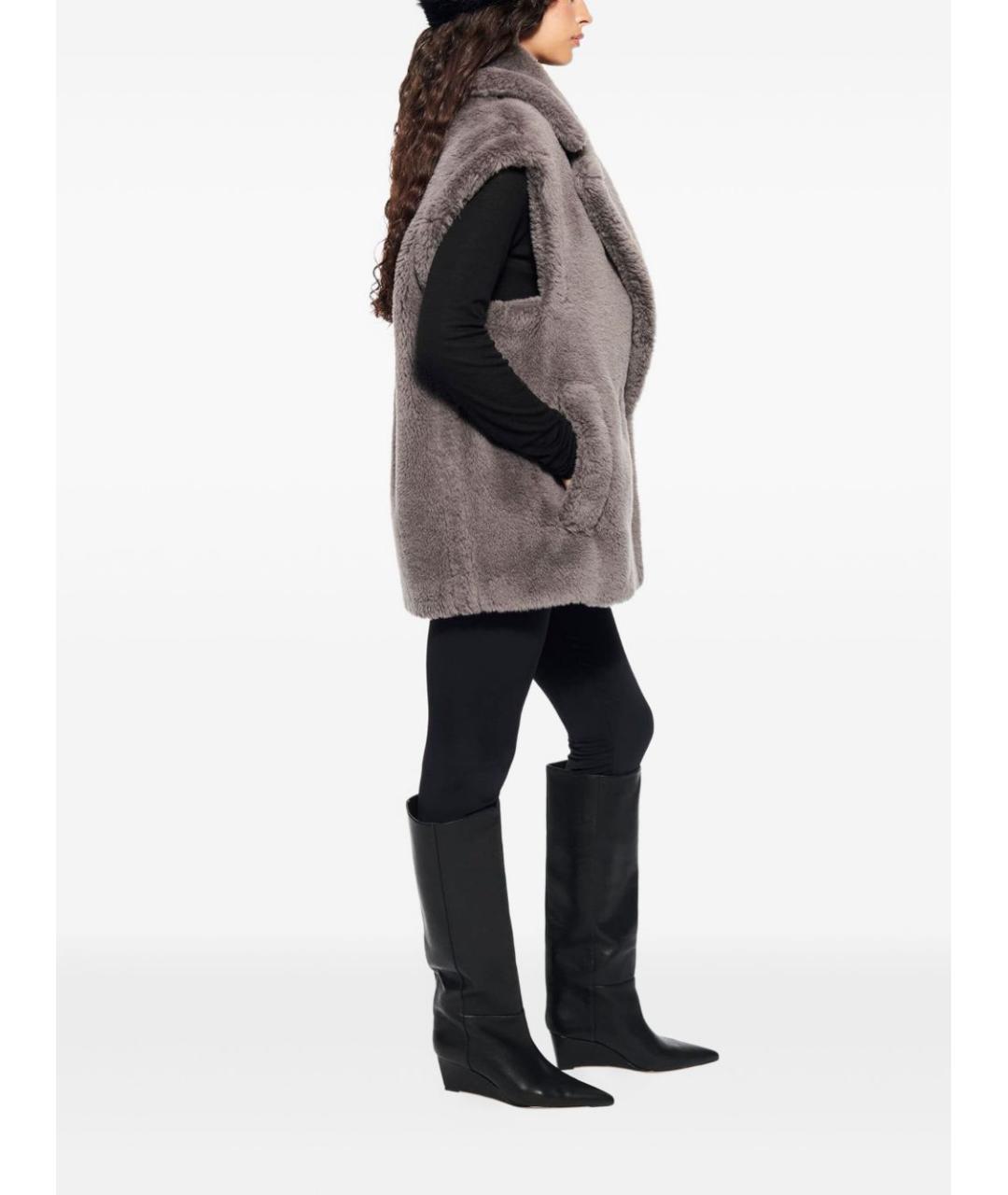 STAND STUDIO Серый жилет, фото 5