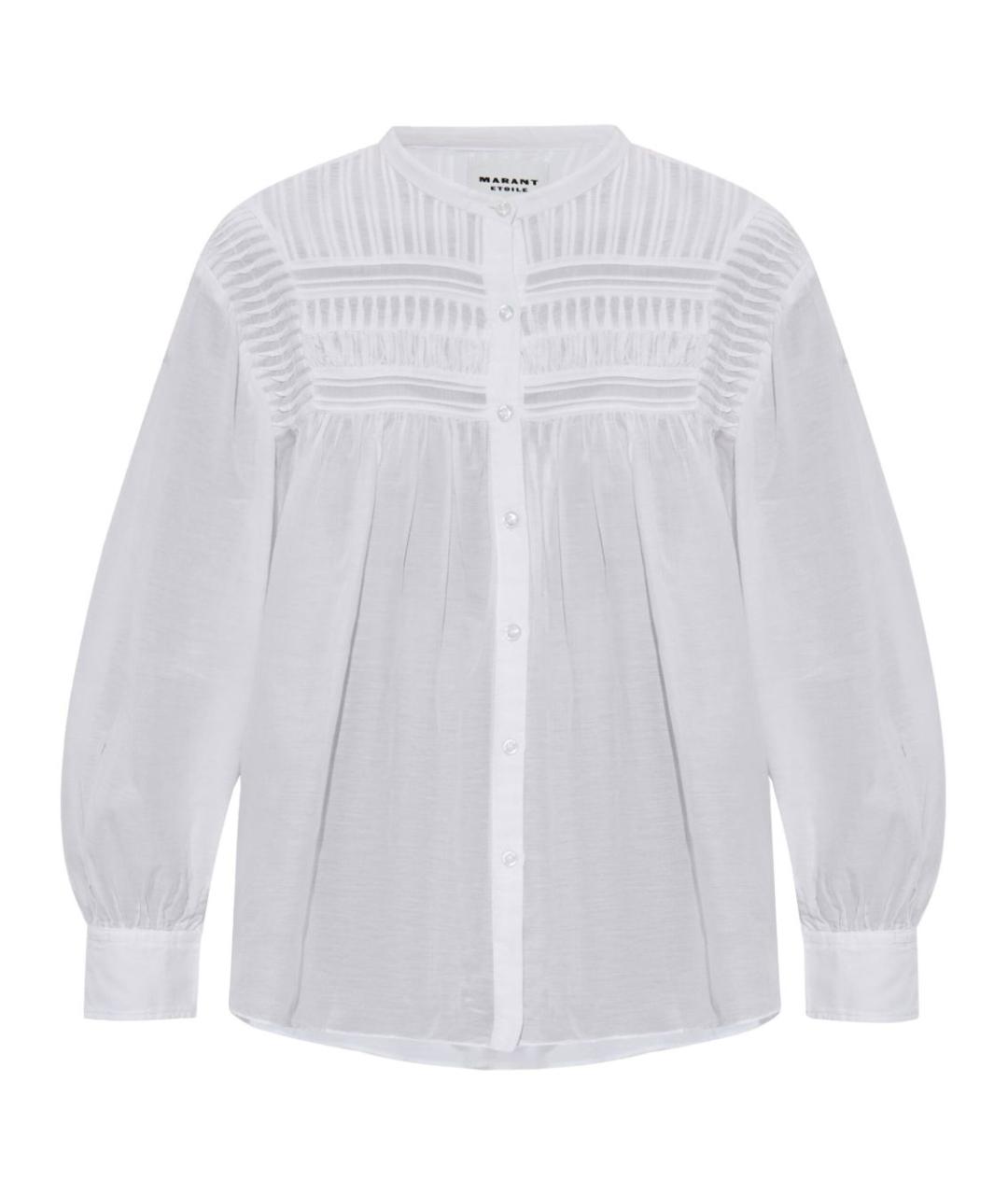 ISABEL MARANT Белая хлопковая рубашка, фото 1