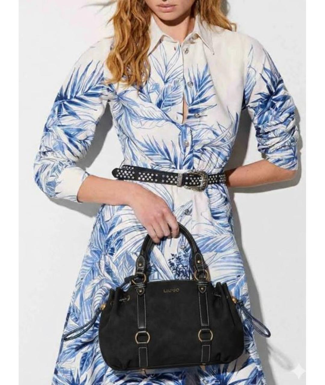 LIU JO Черная сумка тоут, фото 2