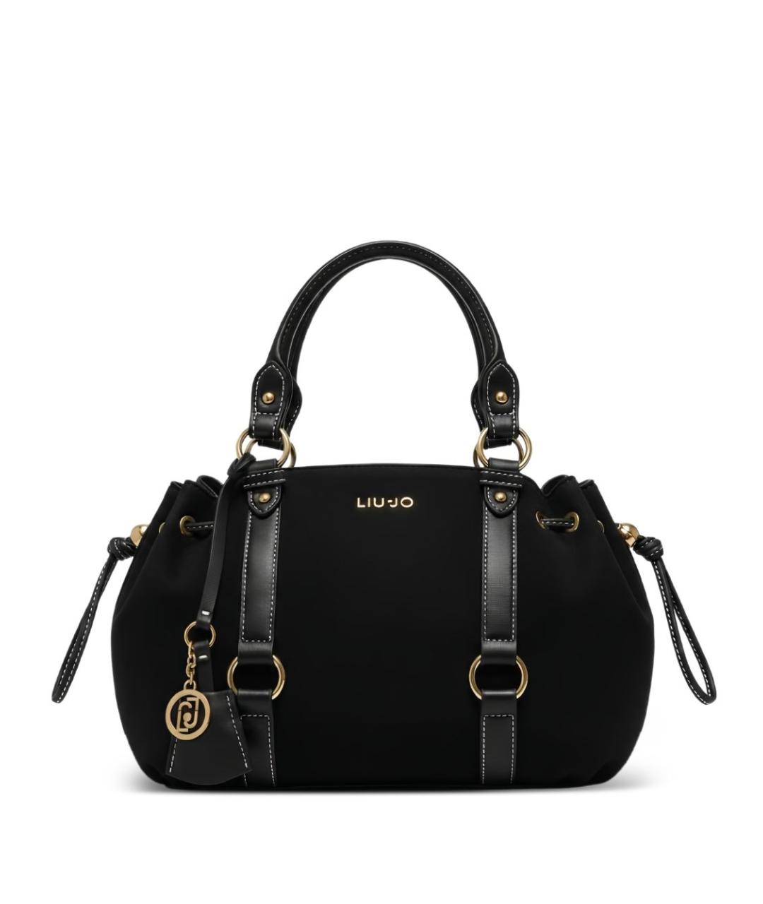 LIU JO Черная сумка тоут, фото 3