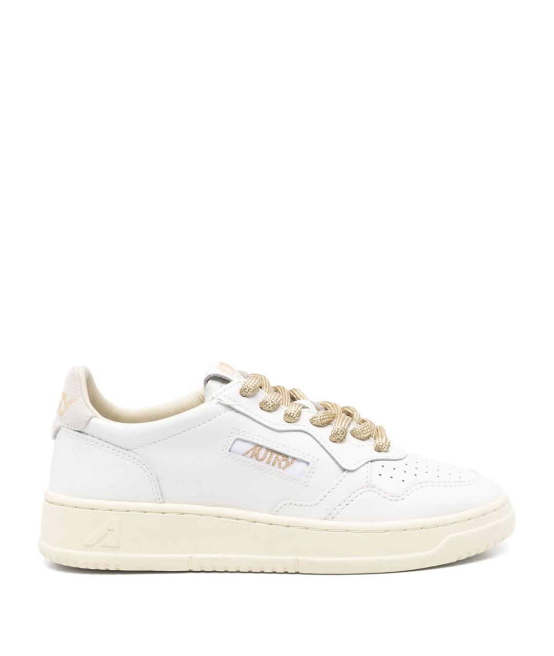 AUTRY Белые кожаные кеды, фото 1