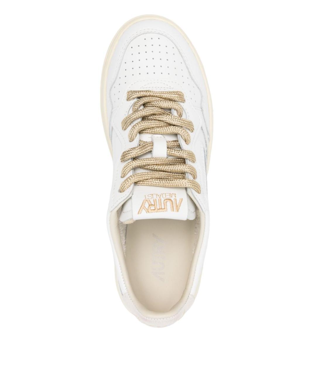 AUTRY Белые кожаные кеды, фото 2