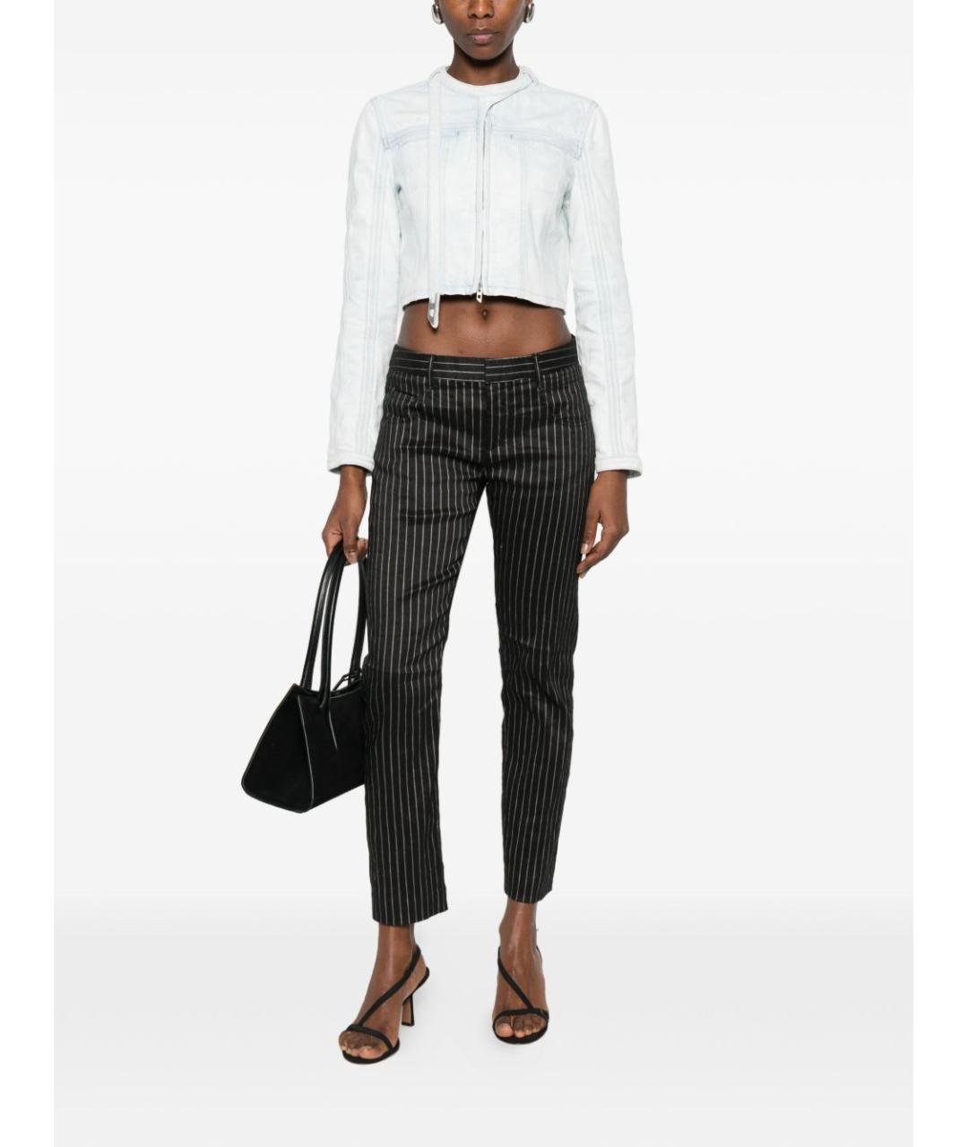 DIESEL Голубая хлопковая куртка, фото 2