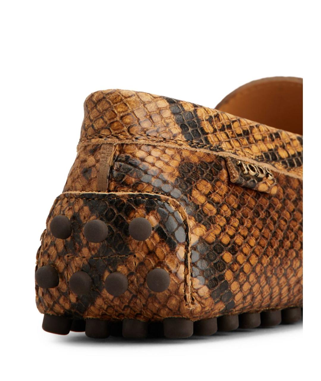 TOD'S Мульти кожаные мокасины, фото 2