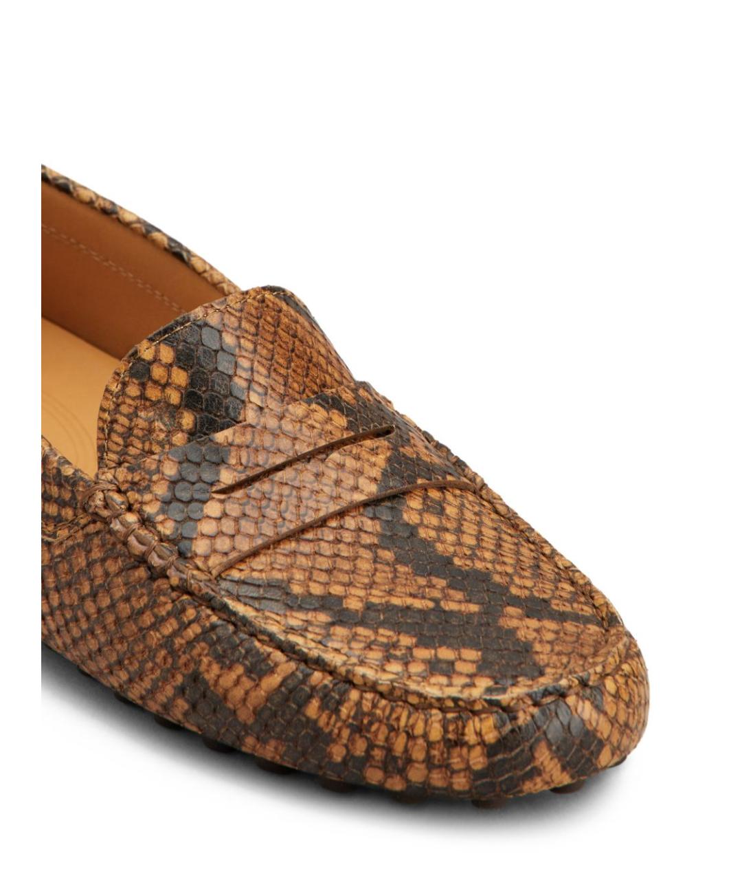 TOD'S Мульти кожаные мокасины, фото 3