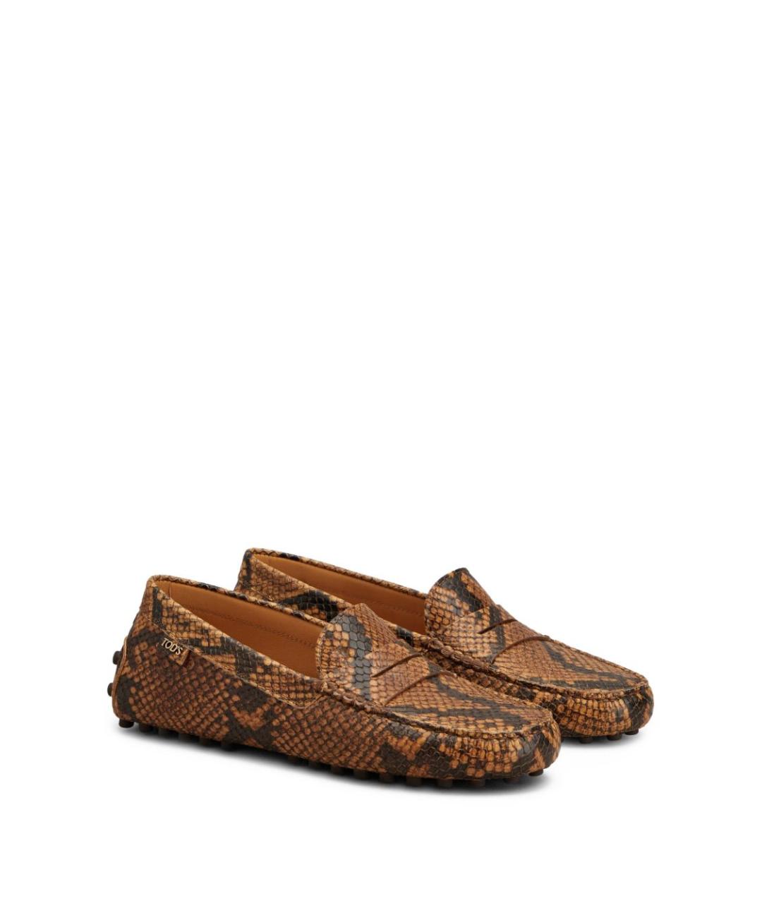 TOD'S Мульти кожаные мокасины, фото 5