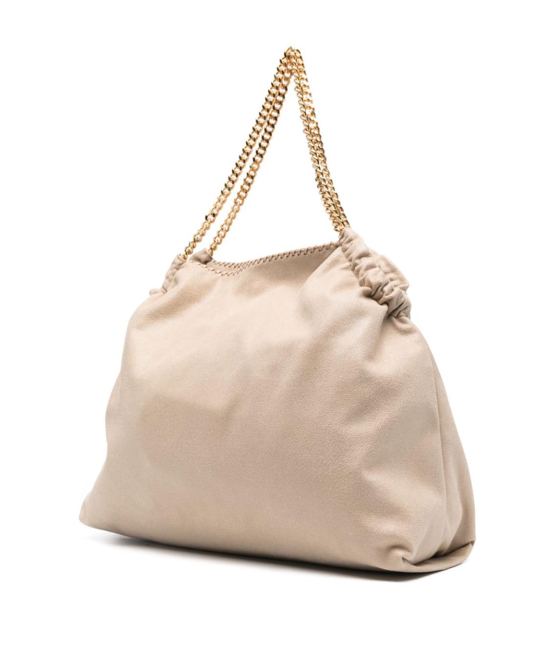 STELLA MCCARTNEY Бежевая сумка тоут из искусственной кожи, фото 3