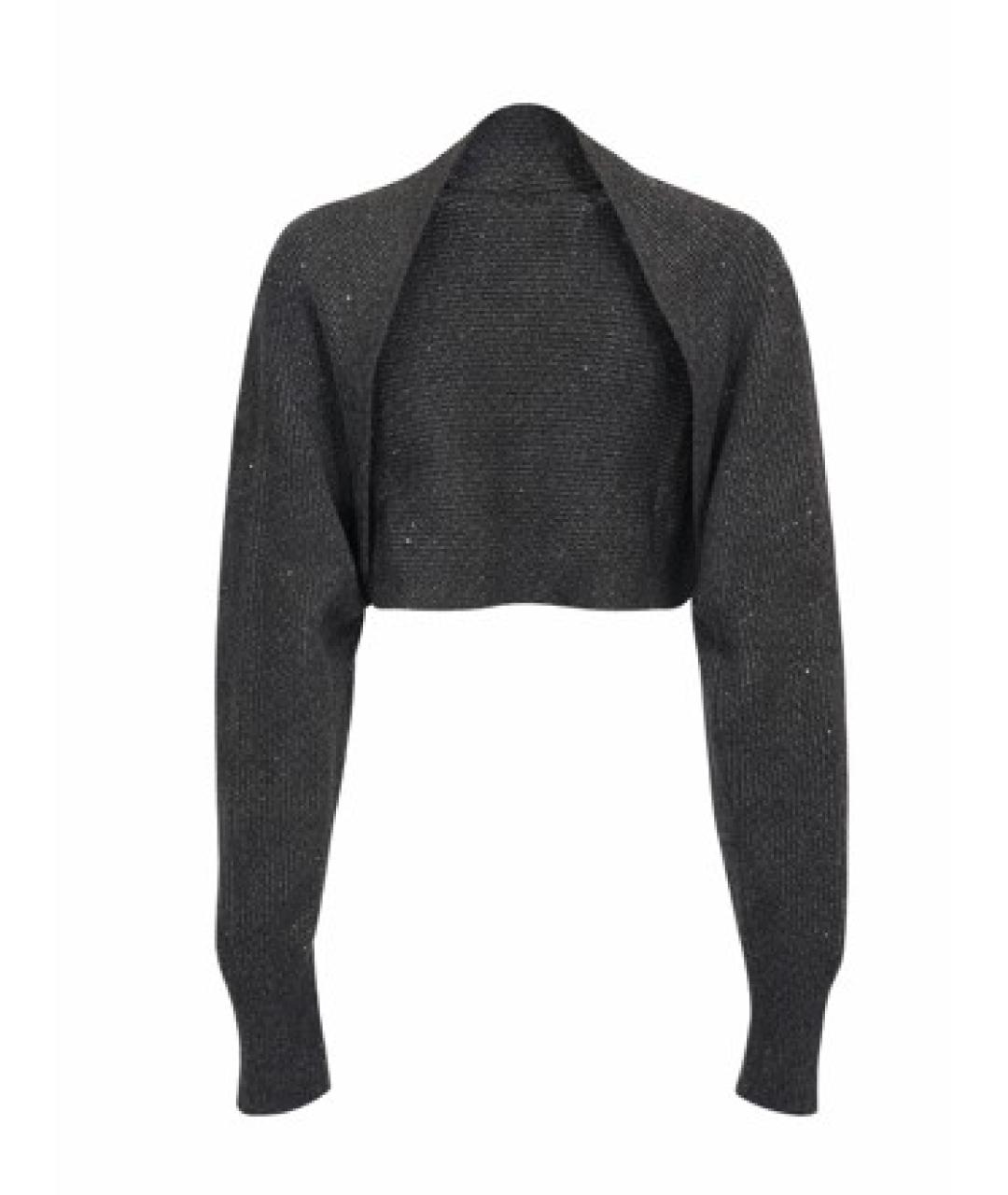 ANTONELLI FIRENZE Серый шерстяной кардиган, фото 1