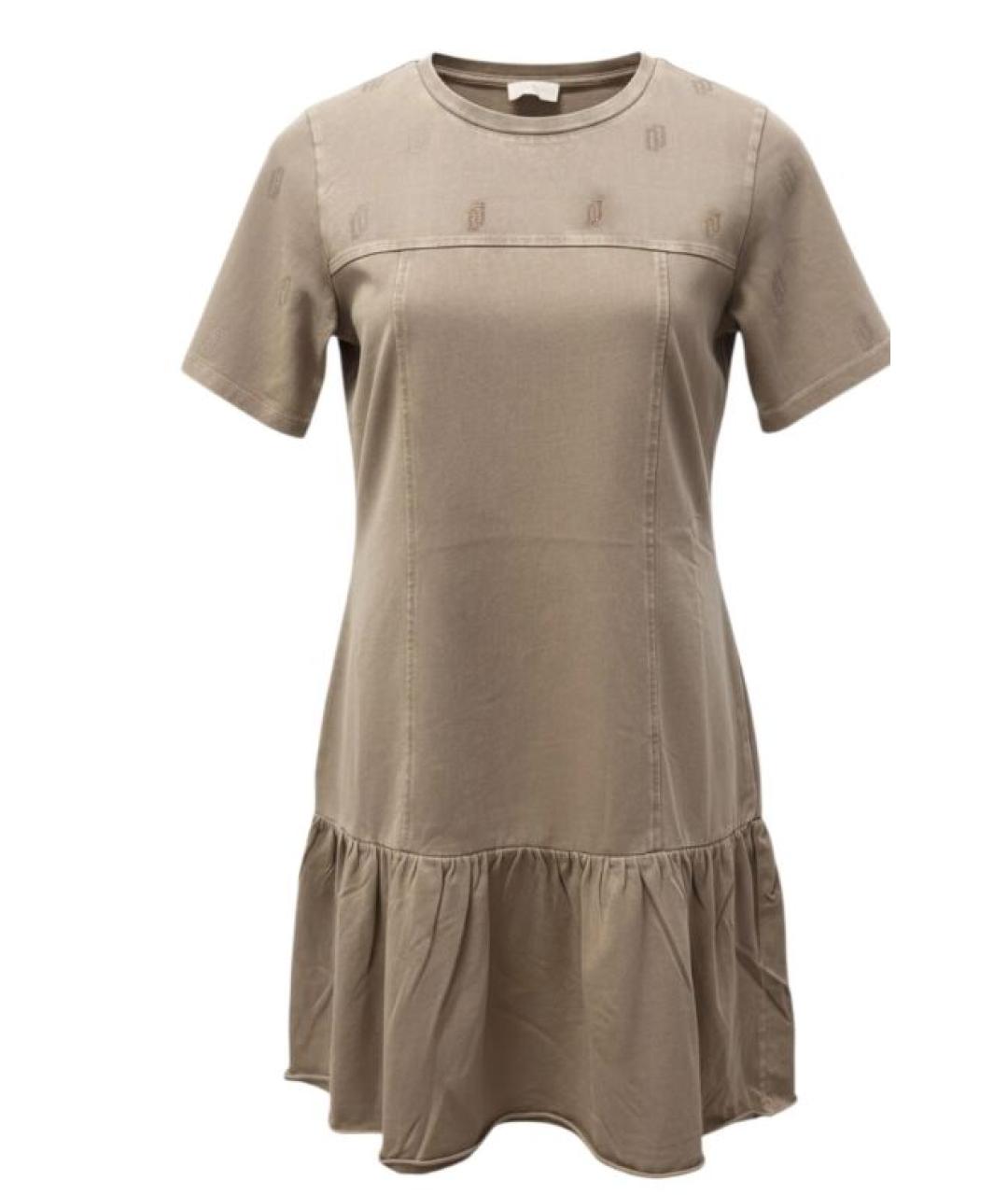 LIU JO Бежевое платье, фото 1