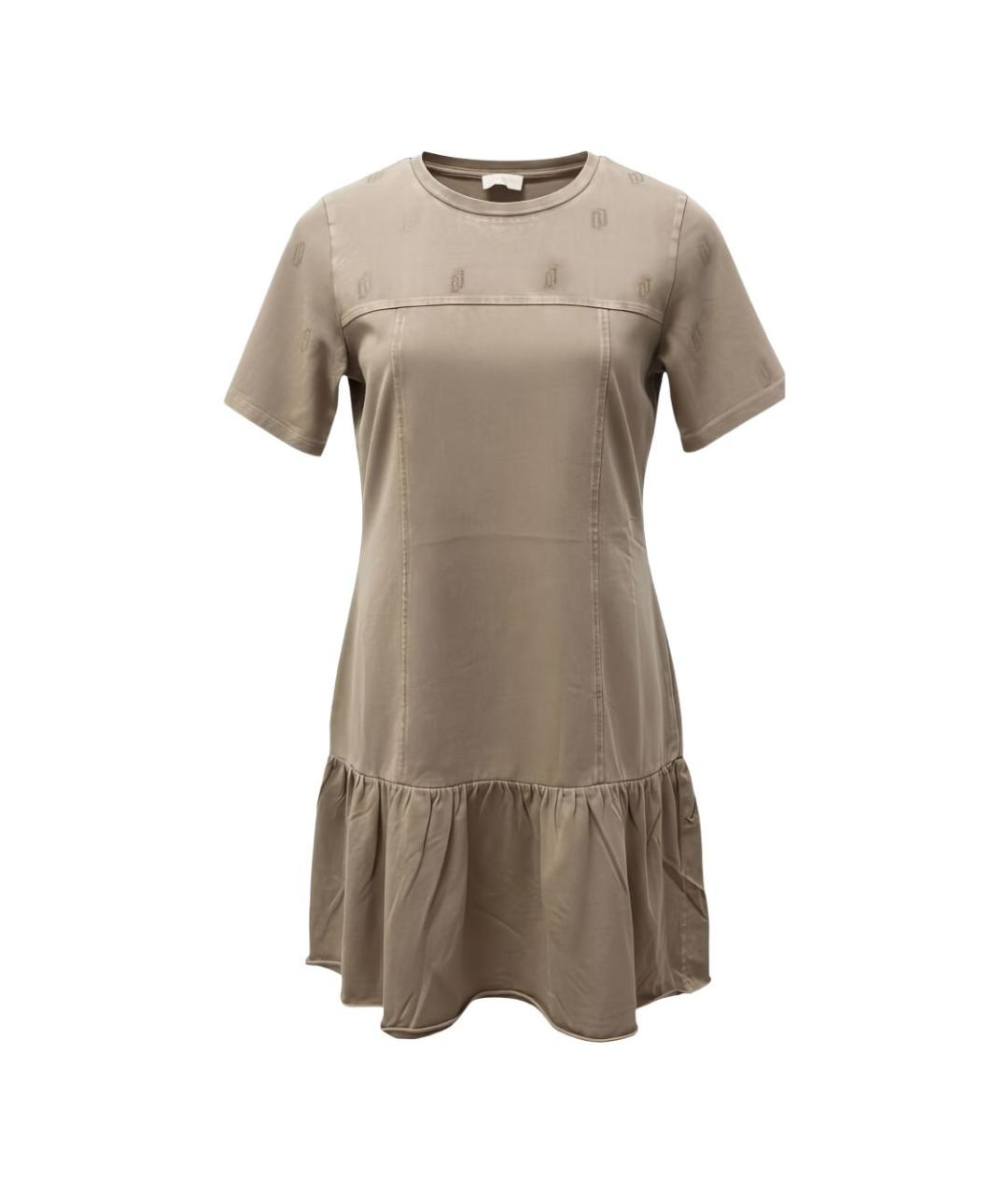 LIU JO Бежевое платье, фото 3