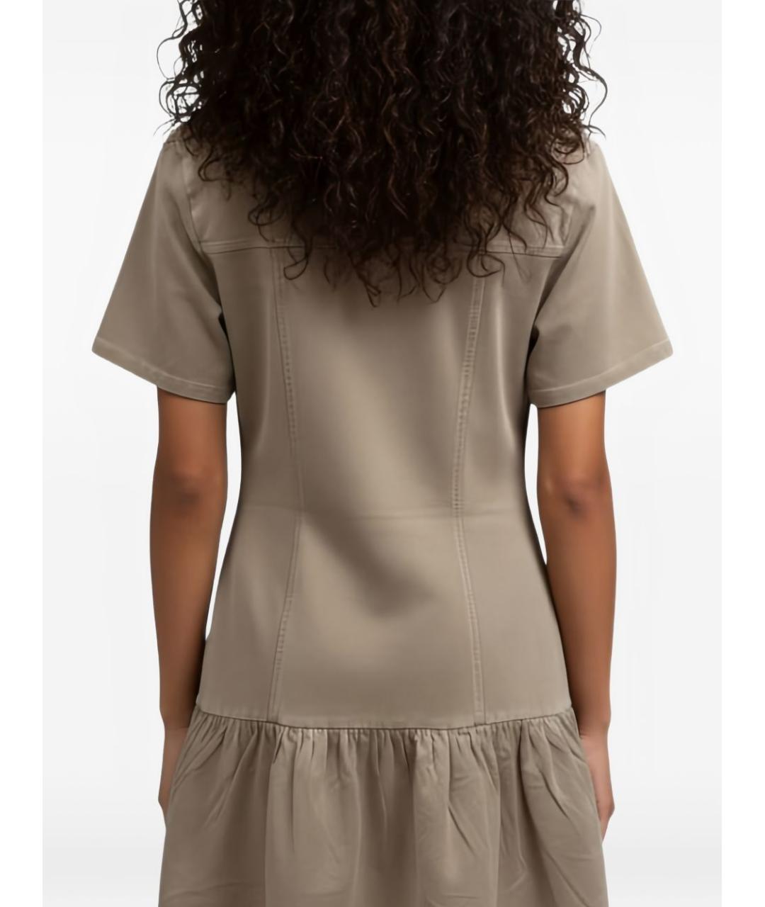 LIU JO Бежевое платье, фото 4